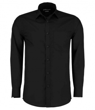 Kustom Kit K142  Long Sleeve Tailored Poplin Shirt